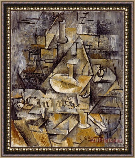 Georges Braque Le Bougeoir [the Candlestick] Framed Print